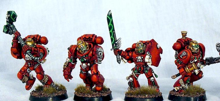 Blood Angels Honor Guard by MrPickles