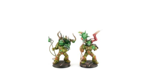 Lords of Decay Chaos Space Marines - Sorcerers by Screwdriver