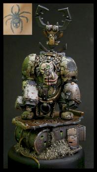 Chaos Space Marines / Orc Champion by puppetswar