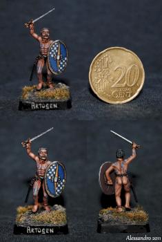 Gaul warrior 1:72 by alessandro1991