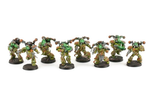 Lords of Decay Chaos Space Marines - Plague Marines by Screwdriver