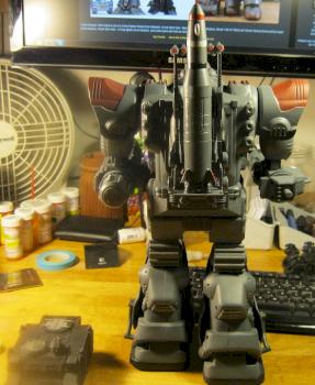 Scratch Built Reaver Titan by rattrap2474