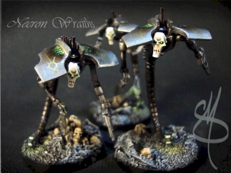 Necron Wraith Unit by Nowoo