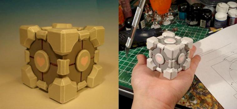 Weighted Companion Cube by shug