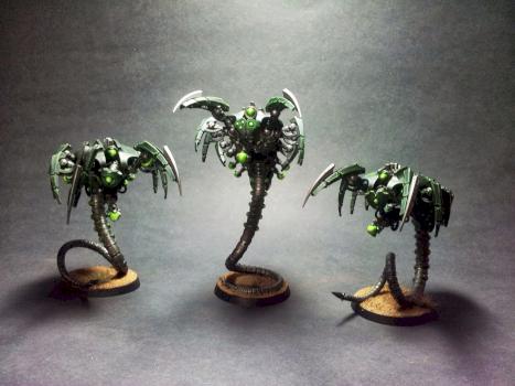 Necrons Canoptek Wraiths by darkwrath