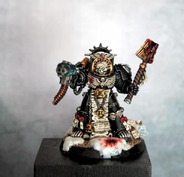 Chaplain in Terminator Armour by samahel