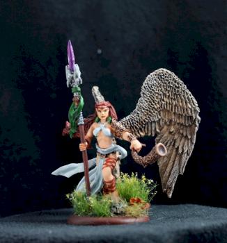 Avril, Winged Wood Elf by tedkoob