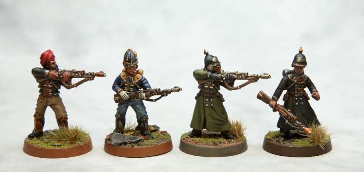 Meridian miniatures soldiers by Andrew May