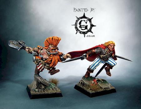 Gotrek & Felix by Painted By-g