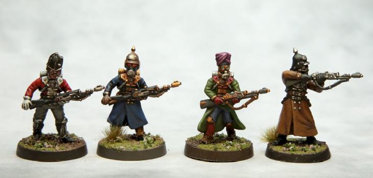 Meridian miniatures soldiers by Andrew May