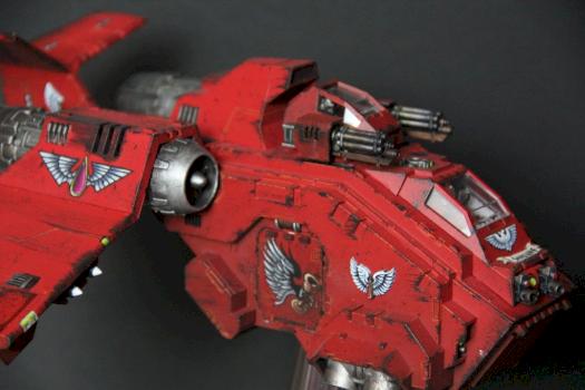 Blood Angels Stormraven by Grotznik