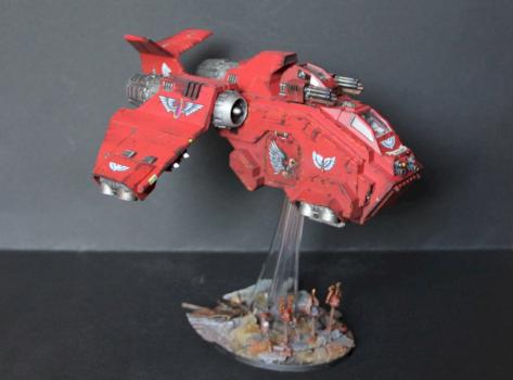 Blood Angels Stormraven by Grotznik