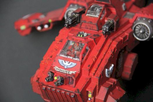 Blood Angels Stormraven by Grotznik