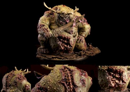 Nurgle Great Unclean One by Bloodpenguin40k