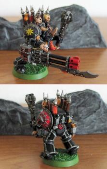 Chaos Space Marine Terminator (Black Legion) by M. D. Van Norman