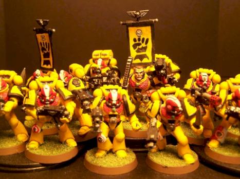 Prehersey Imperial Fists Squadron by Mr.Keys