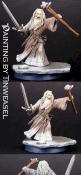 Gandalf at the Bridge of Khazad Dûm w/ OSL by Tinweasel