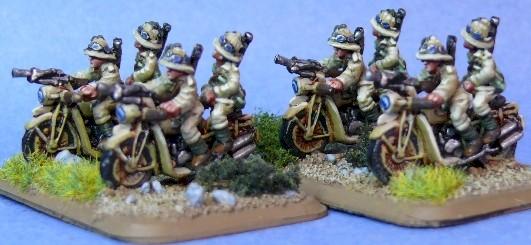 Flames of war: 15mm Bersaglieri Motorclisti by Target