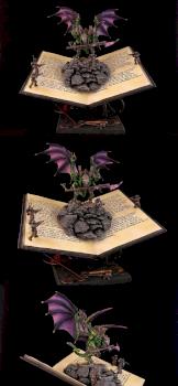 Hive Tyrant Diorama by Captain Gallas