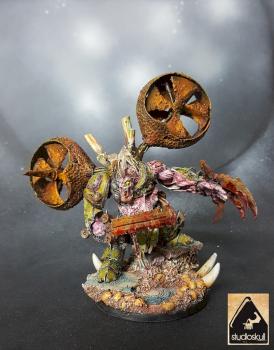 NURGLE DAEMON PRINCE WITH TALON by philydorf