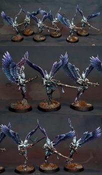 Dark Eldar Scourges by Nathelis