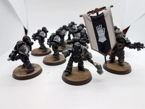 MK III Iron Hands tactical squad by AJ Tudor