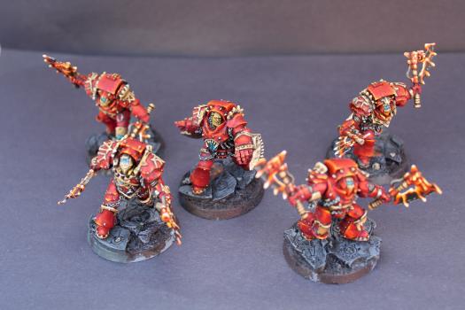 Red Butchers of Khorne by Swampy