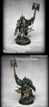 Ultramarine Chaplain by Maciejus_exe