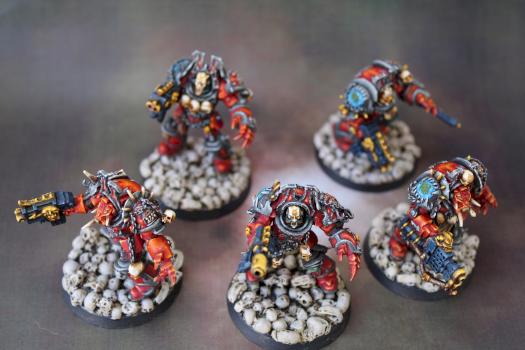 Skulltakers Khorne Terminators by Swampy