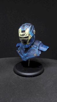 Iron man bust by idra1974