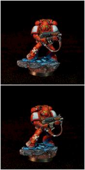 blood angels space marine by penguin