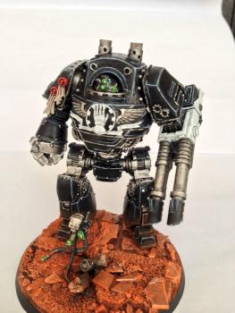 Iron Hands Contemptor Dreadnought by v1ct0ry88