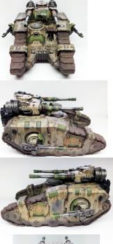 Death Guard Sicaran Battle Tank by SolarMacharius