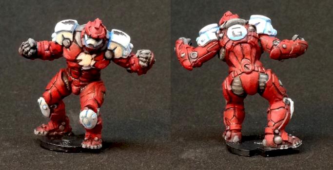 Dreadball Corporation Guard by burbidge