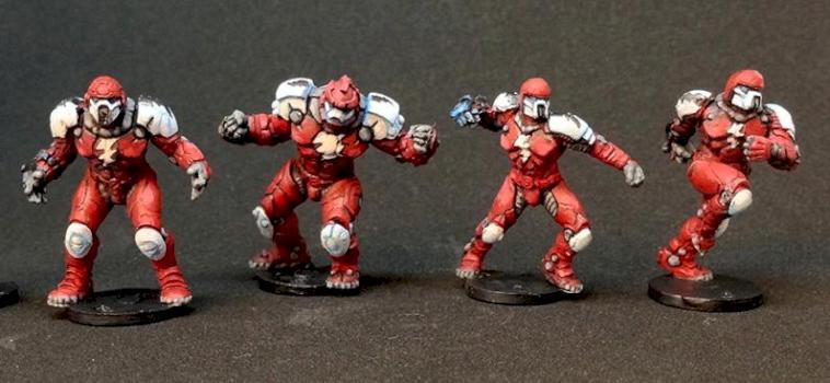 Dreadball Corporation Players by burbidge