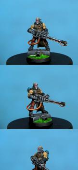 Chaos Cultist with flamer by kameleon