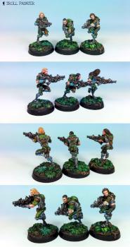 Acontecimiento Army Regulars by TrollPainter