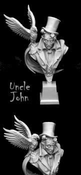 Uncle John Bust by Infamy Miniatures