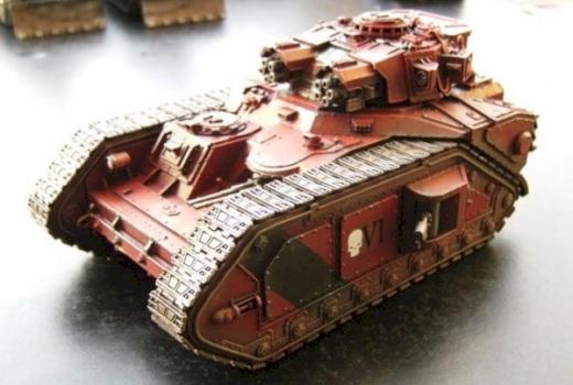 forge world macharius vulcan heavy tank by bamcky2k