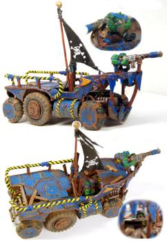 "Iron Shark", ork freebooters trukk by Spongeboss Uru