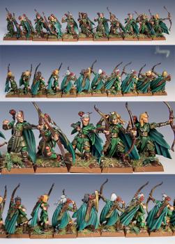 Wood Elves Glade Guards by Szary