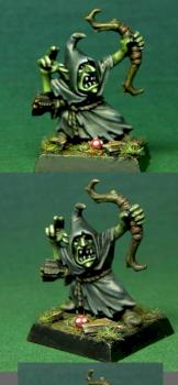 a quickly painted Night goblin by Nym