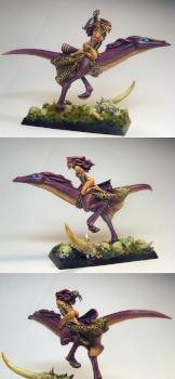 Mounted Daemonette of Slaanesh by Ringil