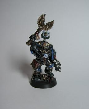 Chaplain Cassius of the Ultramarines by nunu