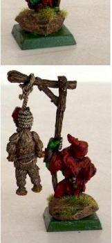 Goblin Standardbearer by señor snotling