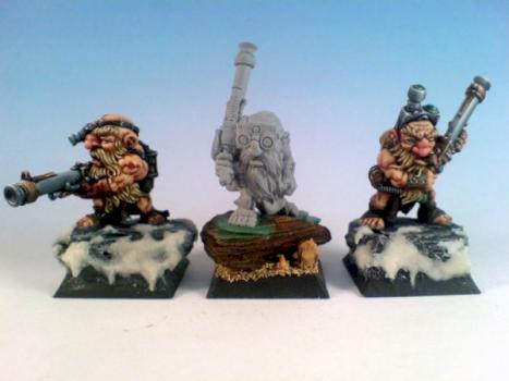 W.I.P Dwarf blunderbus wielders by Mr Scream