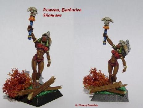 Rowena, Barbarien Shamane by Recycling