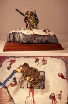 Archaon on foot on display base by marwin