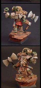 Grahn Bonecrusher, Orc Warlord by stormwind