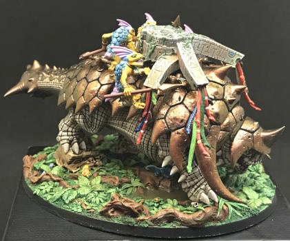 Seraphon Bastiladon by Glockta